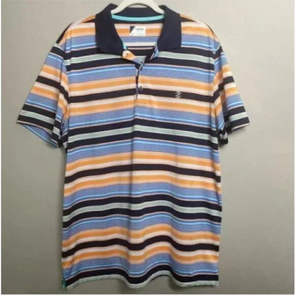 Golf Polo Striped Shirt Size XL - Picture 1 of 5